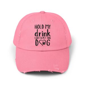 Hold my drink Distressed Cap