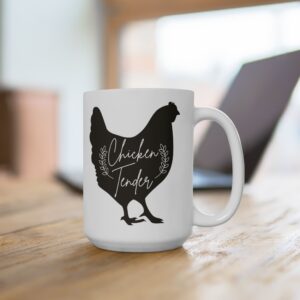 Chicken tender, 15 oz mug