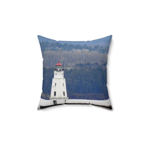 Lighthouse, square pillow