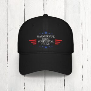 Marked safe from voting for Trump / Low Profile Baseball Cap