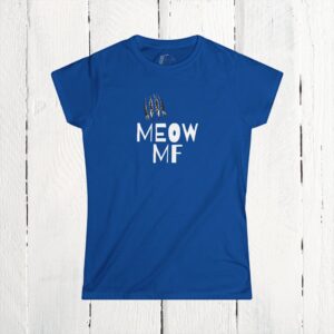 Meow MF / Women's / white print