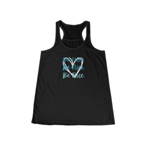 Be kind tank top / Women's Flowy Racerback Tank / Be nice / quote tank top / be nice tank