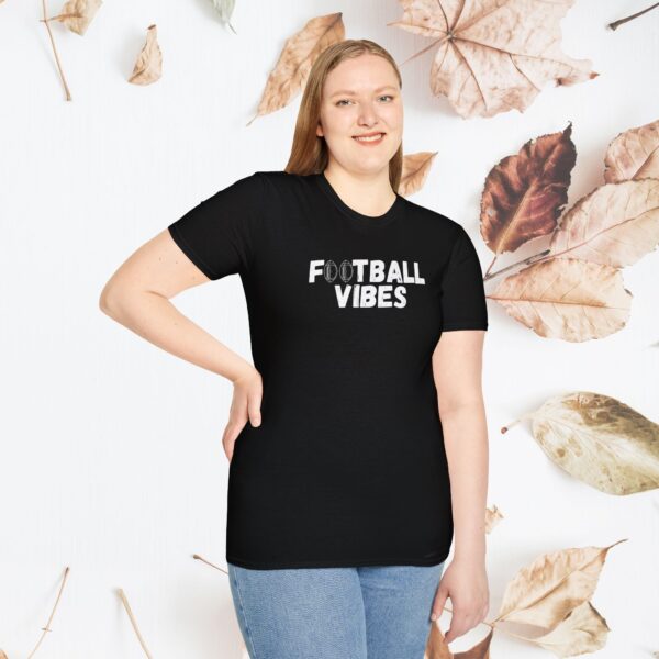 Footbal Vibes / Unisex Softstyle T-Shirt - Image 9