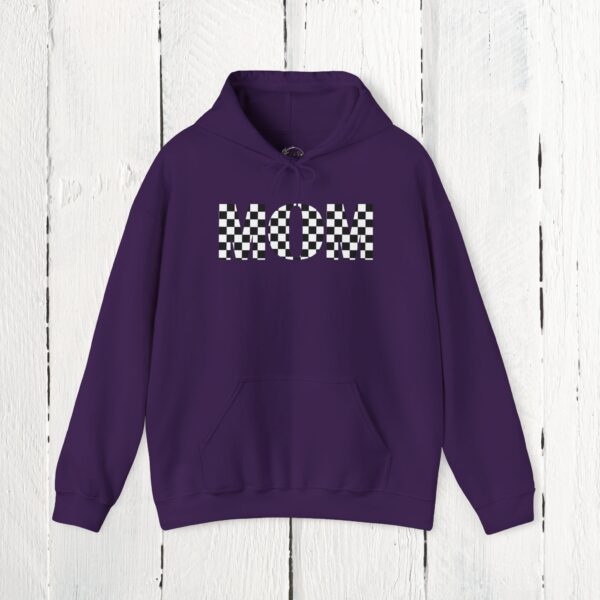 Mom checkered / hoodie / Unisex Heavy Blend™ Hooded Sweatshirt