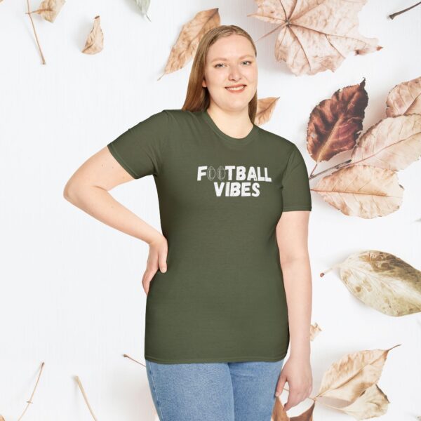 Footbal Vibes / Unisex Softstyle T-Shirt - Image 15