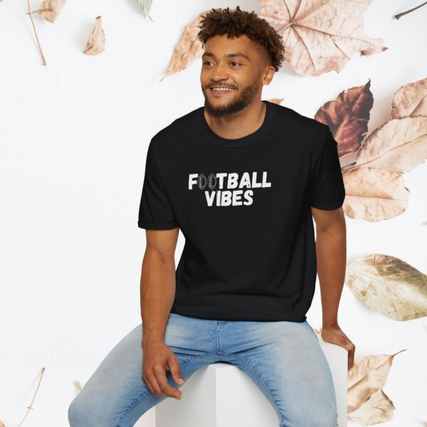 Footbal Vibes / Unisex Softstyle T-Shirt - Image 12