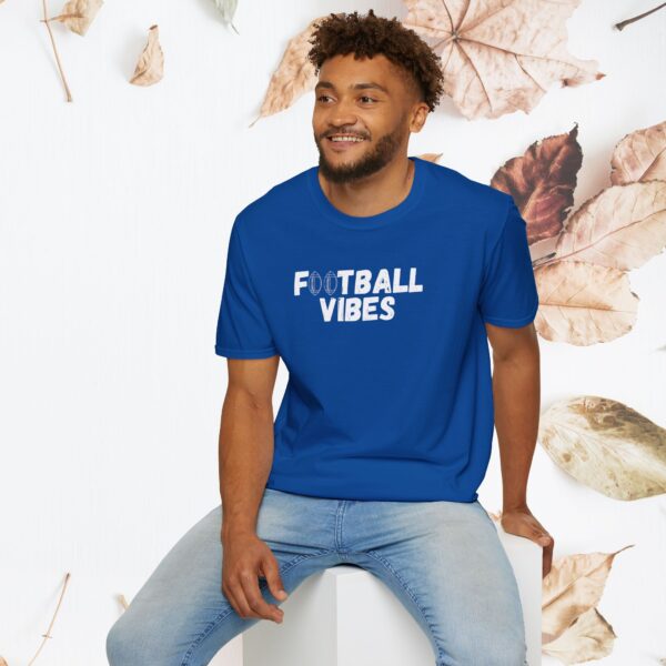 Footbal Vibes / Unisex Softstyle T-Shirt - Image 36