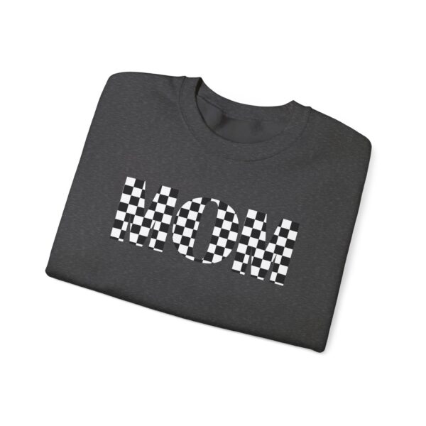 Mom race checkered crewneck - Image 3