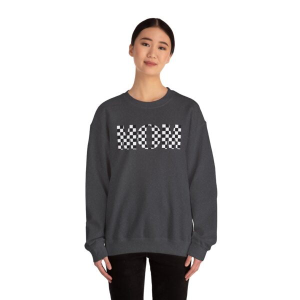 Mom race checkered crewneck - Image 4