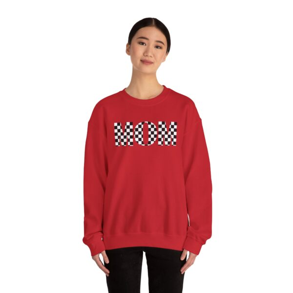 Mom race checkered crewneck - Image 20