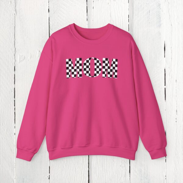 Mom race checkered crewneck - Image 5