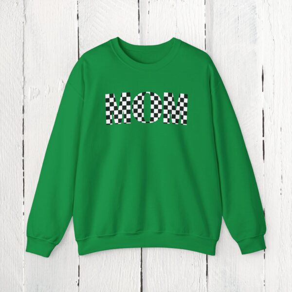 Mom race checkered crewneck - Image 9