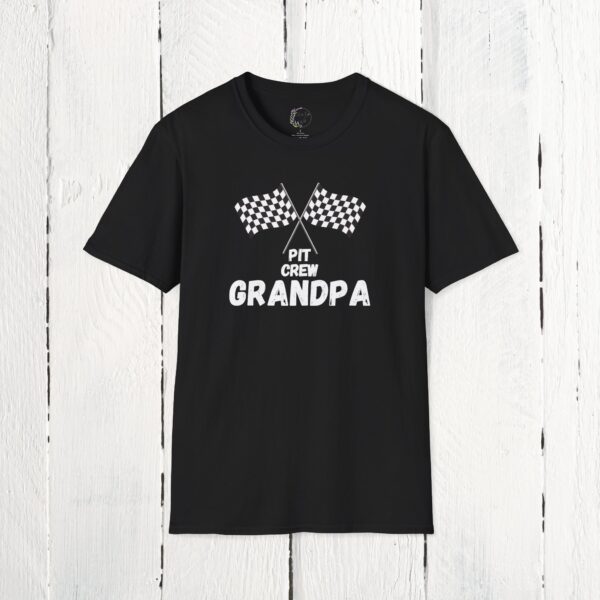 Pit crew grandpa | Unisex Softstyle T-Shirt