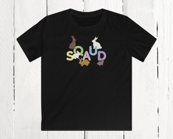 Squad with bunnies | Kids Softstyle Tee