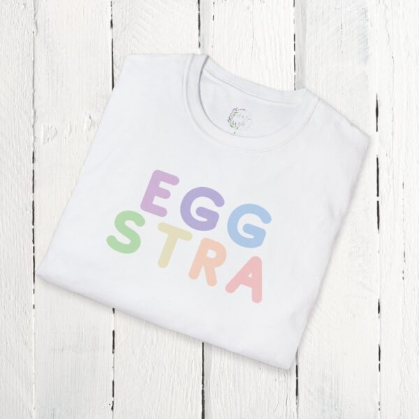 Eggstra | Adult Unisex Softstyle T-Shirt - Image 4