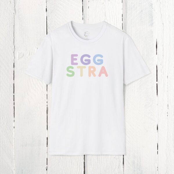 Eggstra | Adult Unisex Softstyle T-Shirt - Image 3